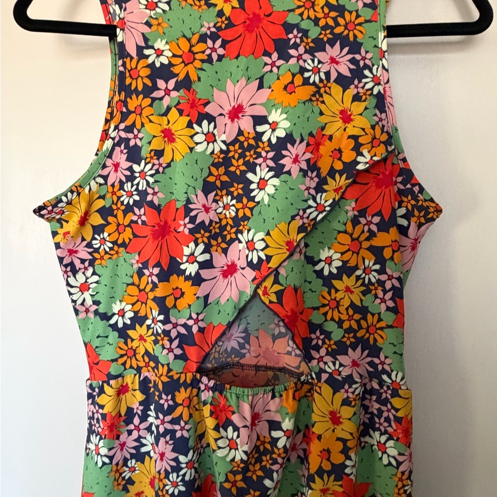 Toad&Co Multicolor Floral Dress Perfect For Travel - Picture 4 of 6